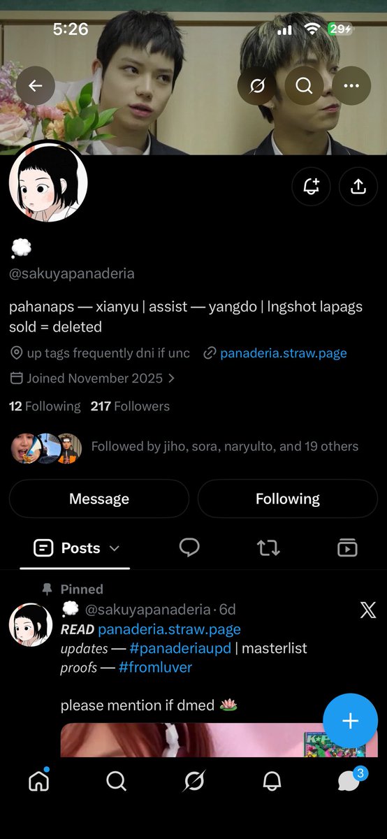 tteokhyul's tweet photo. @studio2yulz @sakuyapanaderia sa wakas makakasali na ang na unshadowbanned 🤩
@n4tt_4sho @viv_inoqwod https://t.co/cQvQH96IIJ