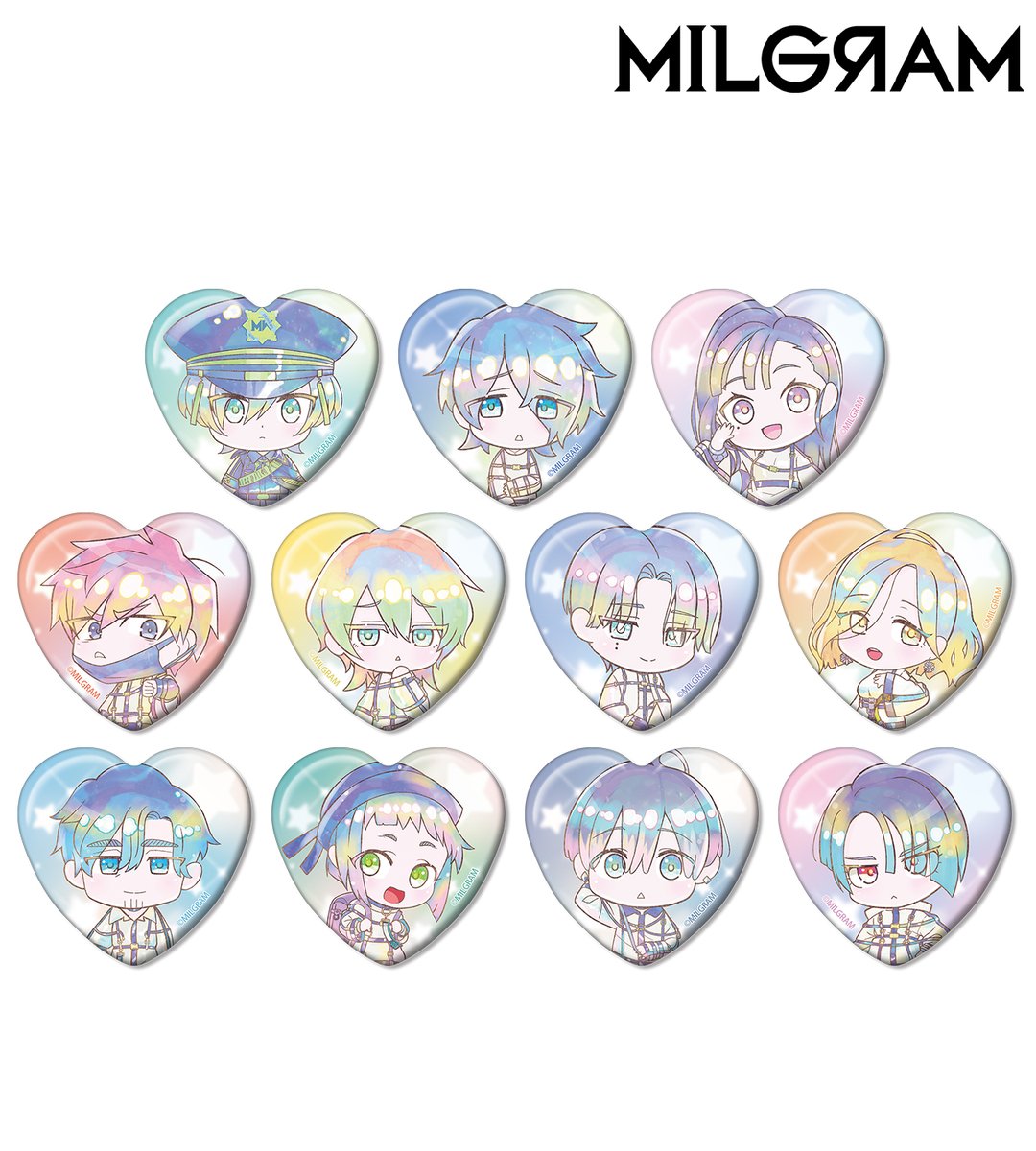 AMNIBUS's tweet photo. 【予約開始】『MILGRAM -ミルグラム-』より「トレーディング Ani-Art KAWAII label オーロラ缶バッジ」などの予約受付を開始しました！AMNIBUS限定特典もございます！この機会にぜひご予約ください！
https://t.co/GtTtFg12e8 #MILGRAM #ミルグラム https://t.co/qvWYNgFwam