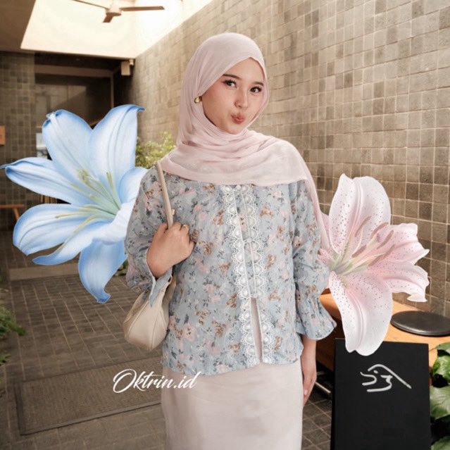 chocomelovess's tweet photo. blouse 100rb an dipake kondangan sefloral inii😫🩵 https://t.co/SWhJZ68sXh