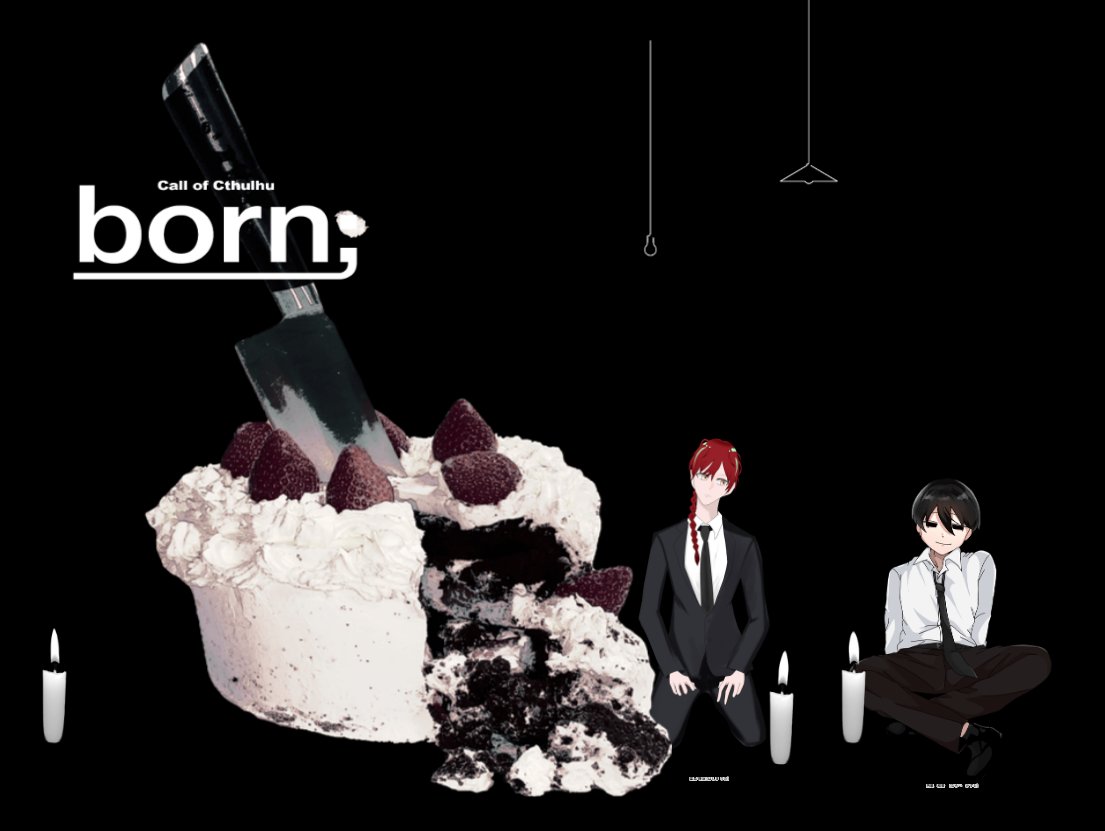 2katamari_21's tweet photo. ｢born;｣遊んでいただきました！
早めのお誕生日おめでとう会🎉🎂
ありがとうございました！

KP/KPC：かたまり/葉島 理汰
PL/PC：かにまるさん/西風 和音
両生還 https://t.co/9xmKqkZaxL