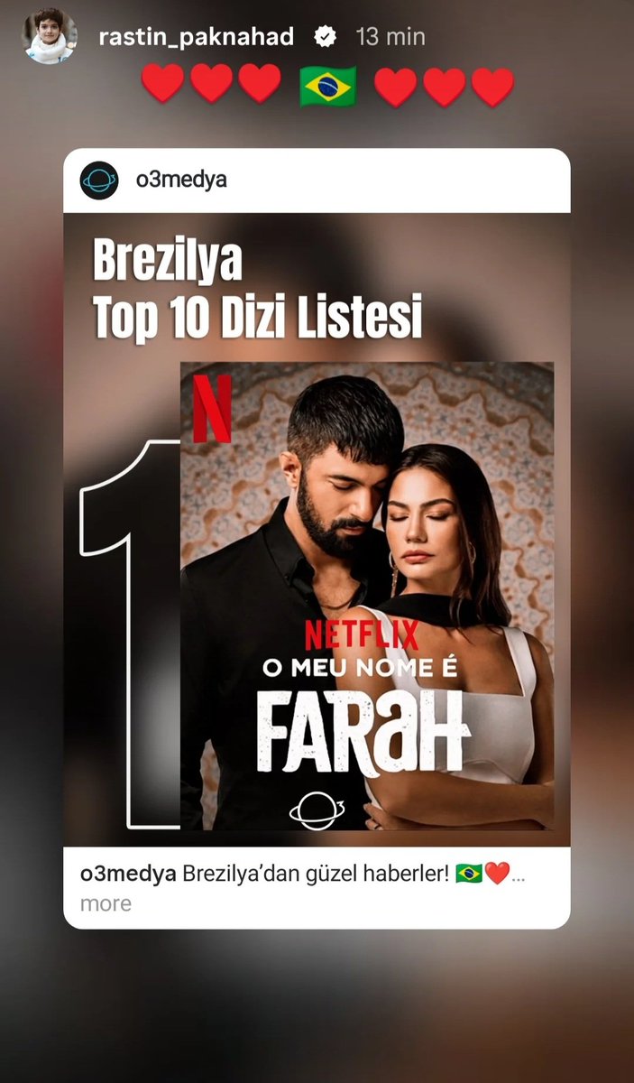 AdimFarahBr's tweet photo. 📸| #DemetÖzdemir e #RastinPaknahad via Instagram Story 

• #AdımFarah • #MeuNomeéFarah •
     • #EnginAkyürek • #Fahir • https://t.co/NsG1klb9Be