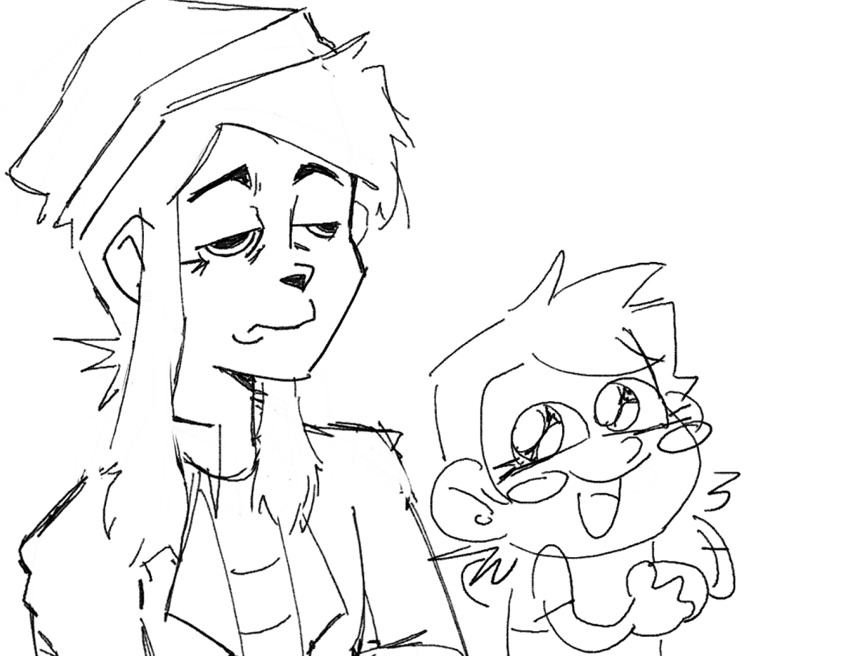 rubytortilla_'s tweet photo. beta luz and the dog she found on the side of the road https://t.co/M927o2ydWZ