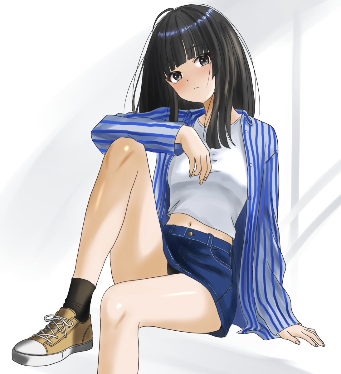 toyokunisenjyo's tweet photo. #スクスト
#降神小織
#skst_1h_drawing

隊長…来たの…
じゃ、行こうか…な小織さんです✨️

+45分 https://t.co/OLRMiCxtWw