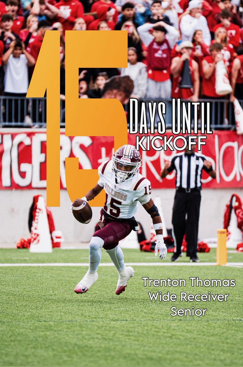 SC_BulldogFB's tweet photo. Get ready!  Mark your calendars—it’s almost time! 
#Builtdifferent https://t.co/bphf83FI4y