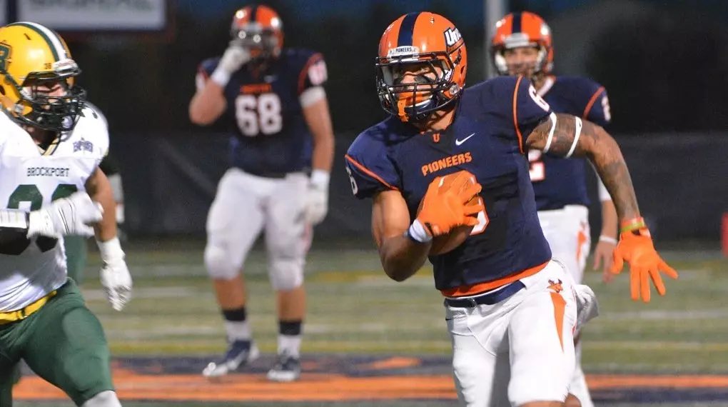 Utica_Football's tweet photo. 23 Days Until Kickoff⏳

Next Up,

Anthony Acevedo caught 23 TDs during his time in the Orange &amp; Blue. Good for 3rd All-Time in TDs, Acevedo is still the Utica All-Time Leader in Receptions &amp; Receiving Yards. Putting up 800+ yards in his final 3 seasons, he was one of the greats. https://t.co/1jjEB84unA