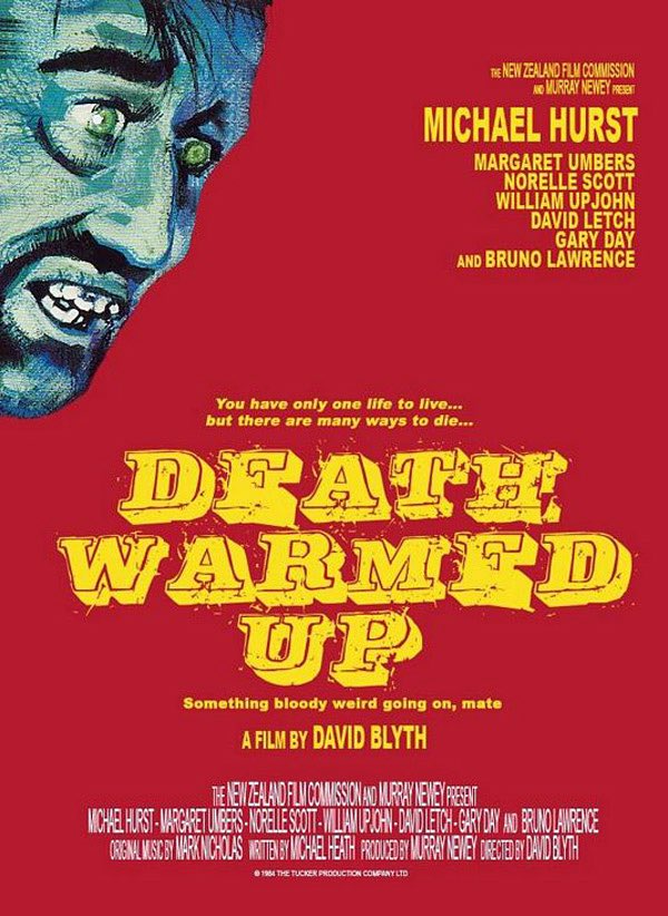 GoblinKingJosh's tweet photo. Saturday night! Come join the #TechnicolorTerrors Latchkey Kids and your hot hosts @barelyashley and myself as we journey down to New Zealand for their flagship Splatterpunk film DEATH WARMED UP on Tubi at 11:30 CST. So grab your puke bags and edibles and hop on Bluesky with us https://t.co/htctcH3x2L