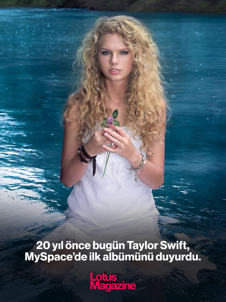 Lotusmagazines's tweet photo. 20 yıl önce bugün, henüz 16 yaşında olan Taylor Swift, MySpace hesabından yaptığı bir paylaşımla ilk albümünü tamamlamak üzere olduğunu hayranlarına duyurdu.

Yazının sonunda ise ilk albümünün çıkış tarihini açıkladı: “Not: Yayın tarihi 24 Ekim!” https://t.co/AIvRRKS3WT