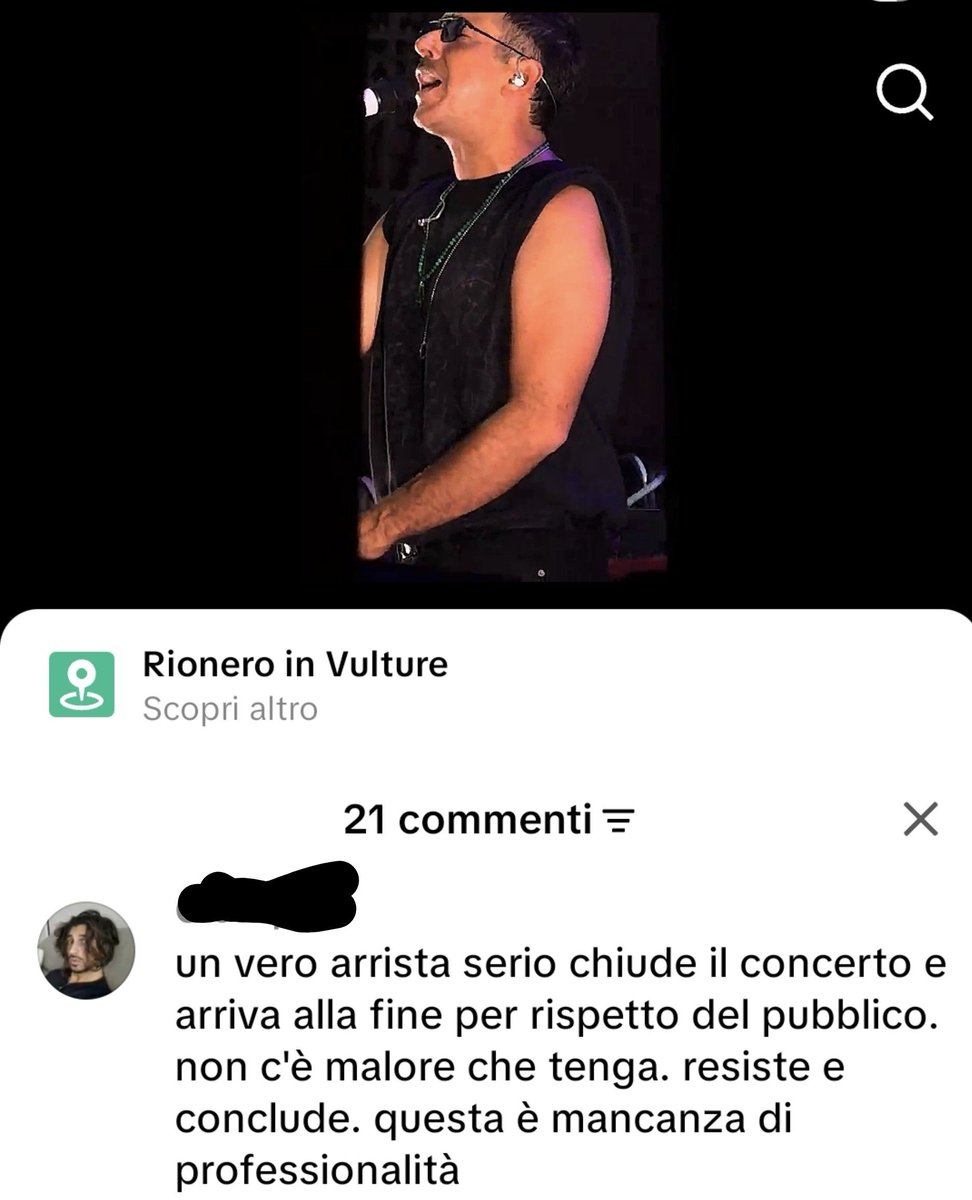 AnnaPauramai's tweet photo. quando alla miseria umana non c'è mai fine......
#gabbani #concerto https://t.co/SU4SzjSnMA