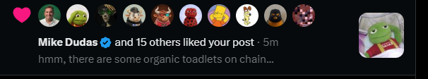 toadlets_sol's tweet photo. @mdudas  👀 https://t.co/XJzaxJ0Yrb