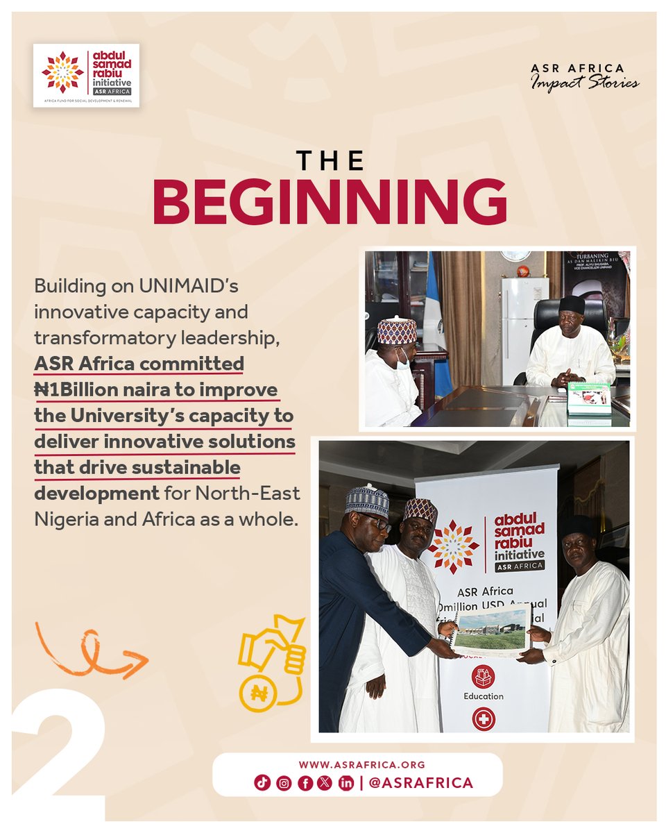 AsRafrica's tweet photo. The story of the Abdul Samad Rabiu International Centre for Innovation and Entrepreneurship at the University of Maiduguri is a story of what becomes possible when investment is driven by purpose.

Through its Tertiary Education Grant Scheme, ASR Africa supported the University of Maiduguri with a grant to build a modern innovation Centre - creating a space where students can do more than learn in the classroom.

.../1