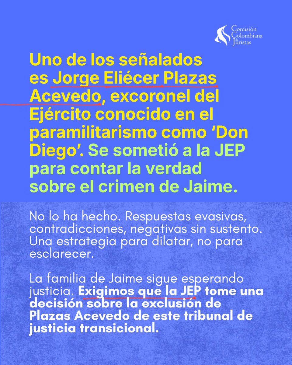 Coljuristas's tweet photo. Un 13 de agosto, 🇨🇴 perdió a Jaime Garzón.

27 años después, seguimos esperando verdad y justicia. https://t.co/msw97TlgkR