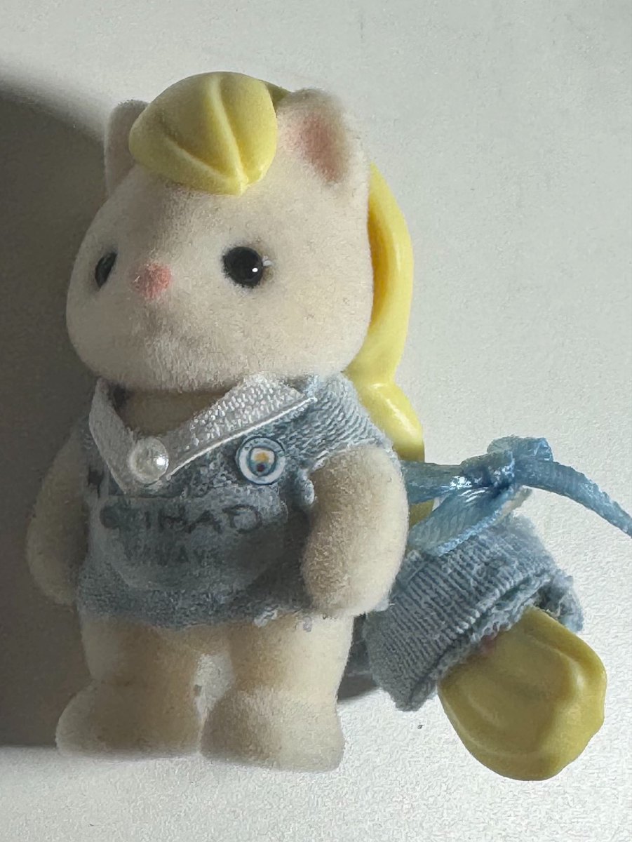 illitcodedgirl's tweet photo. my haaland calico critter 🩵 
or haalico critter 🐾 https://t.co/2MpEixXBU0
