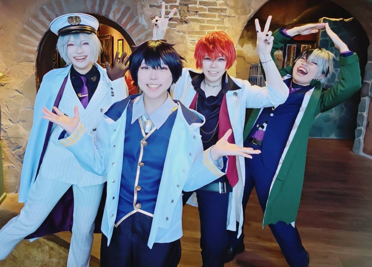 Hyotarou_104's tweet photo. ※cos※遅報※
昨日はシークレットゲートさんでゆかいなきたさん+けんじゃ併せしてもらいましたヾ(*´∀｀*)ﾉ
愉快すぎて笑いが絶えない併せでした(*･ω･)*_ _)

カメラマンで来て下さったいずみんさんありがとうございました！！

#ひょーたろのcos
#シークレットゲート https://t.co/t8XoO90SYH