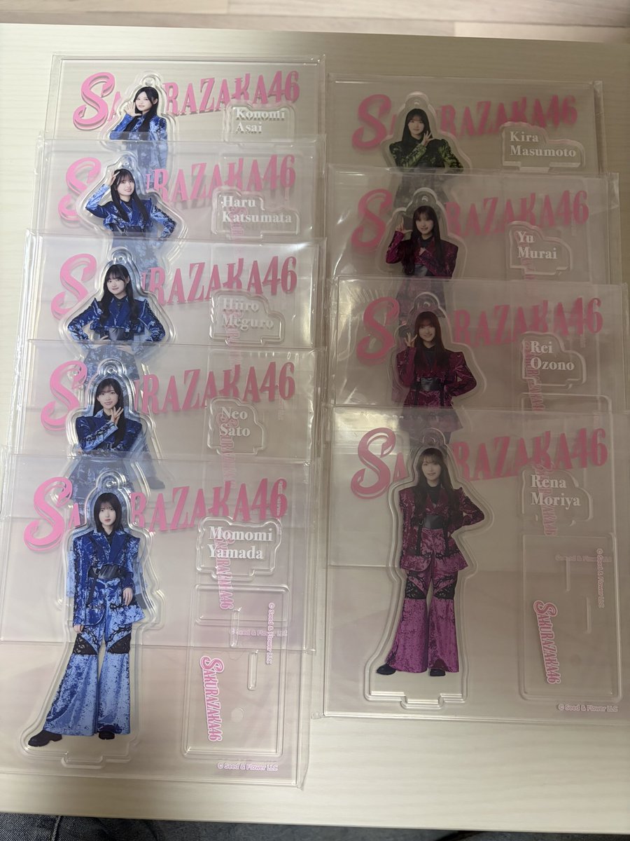 yb_gqa's tweet photo. 櫻坂　ローソン　トレ

【譲】写真

【求】アクスタ　村山
　　タオルホルダー　森田・村山
　　缶バッチ　森田・村山・中川

異種トレも考慮してます♪
郵送トレ・9/29バクラでのトレ希望です！ https://t.co/PDB8sUGnRw