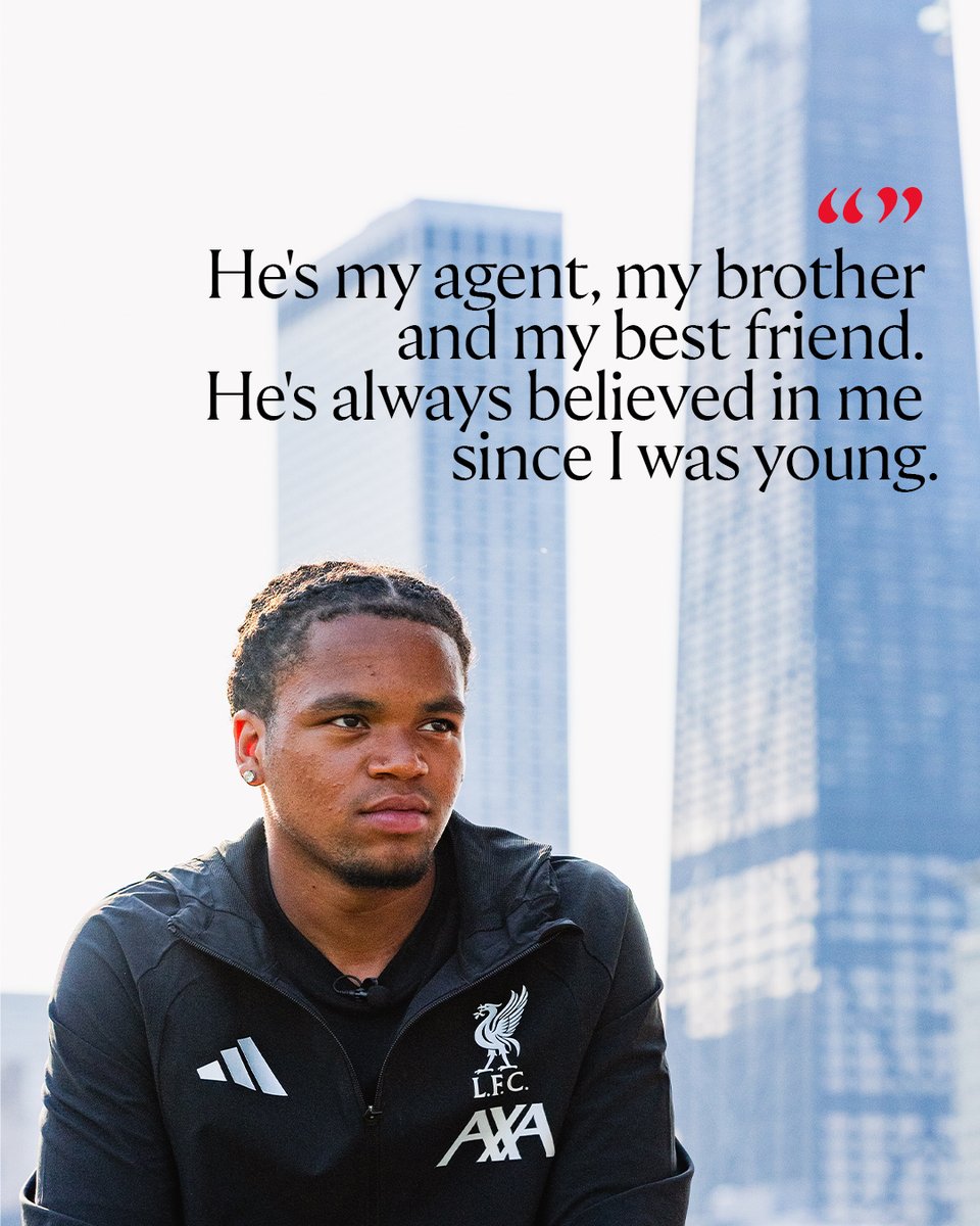 LFC's tweet photo. A Day With... Rio Ngumoha 💬