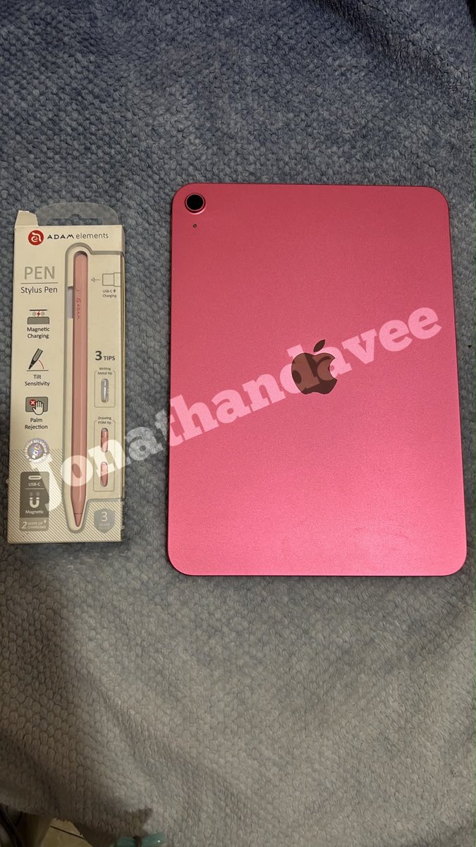 JonathanDa84215's tweet photo. [WTS]

iPad Wifi 128GB - Pink (A16)
Gen 11 2025, 11 inch

Mulus like new. Dus lengkap. Dijual karena jarang dipakai.
Pembelian 9 sept 25
Dapet : 
- Stylus Pen (beli di ibox)
- Case iPad (Dapet 3)
- BH 100% cc 45
- Garansi on sampai 8 Sept 

7,5 nego. Bisa COD Tangerang￼/Jakarta https://t.co/Gz65Epf8lx