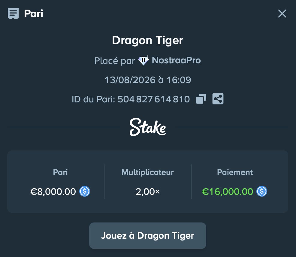 NostraaPro's tweet photo. 16.000€ mes affiliés mettez vos pseudos Stake 

Pour etre affilié c'est ici : https://t.co/minyMDgJT2 https://t.co/0HYuetBhIx