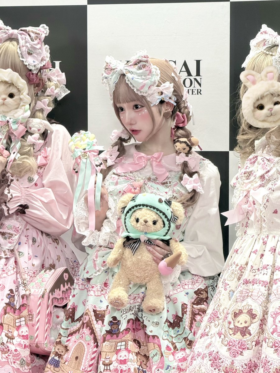 one_sakurako's tweet photo. KANSAI COLLECTION 2026 A/W
ありがとうございました🪄🧚🏻🎀⋆.꙳⸜

京セラドームにOnephonyとしても
モデルさんとしても立つことができて
本当に幸せな時間でした… 皆ありがとう（ т_т ）♡ https://t.co/OQqL4PNgns
