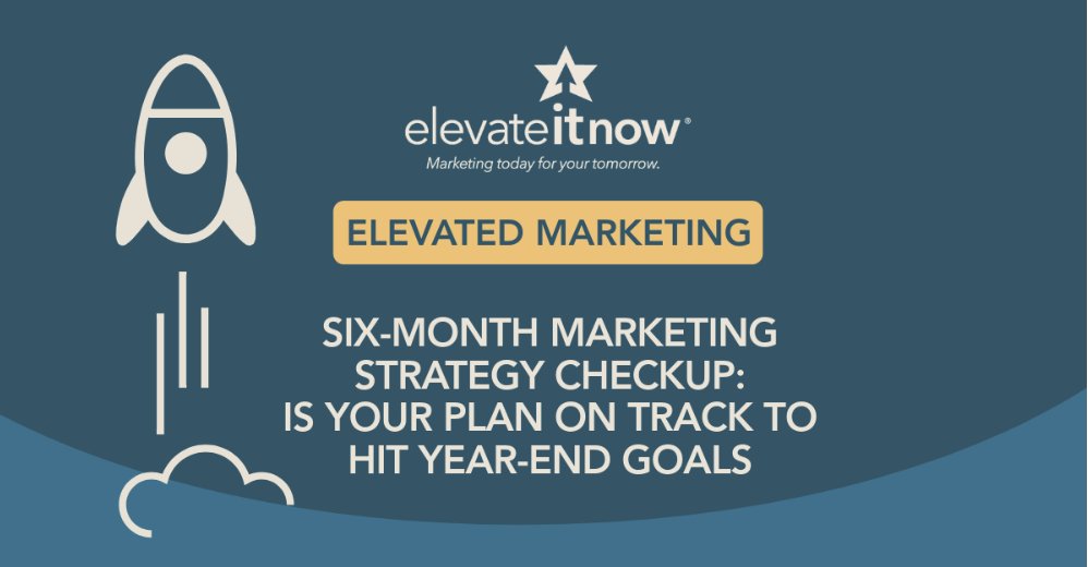 ElevateItNow's tweet photo. Six-Month Marketing Strategy Checkup: Is Your Plan on Track to Hit Year-End Goals
 ://www.elevateitnow.com/marketing-strategy-checkup/

#StrategyCheckUp
#MarketingTips
@ElevateItNow https://t.co/uejCKIHTpR