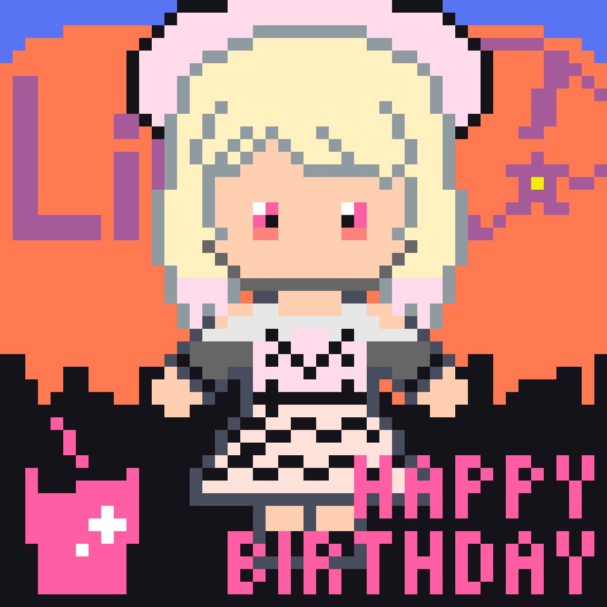 tsuduki614's tweet photo. 遅くなったけど夏美誕生日おめでとう！🎉🎂
#liella
#鬼塚夏美生誕祭2026
#鬼塚夏美誕生祭2026 https://t.co/dYk6pcNbTS