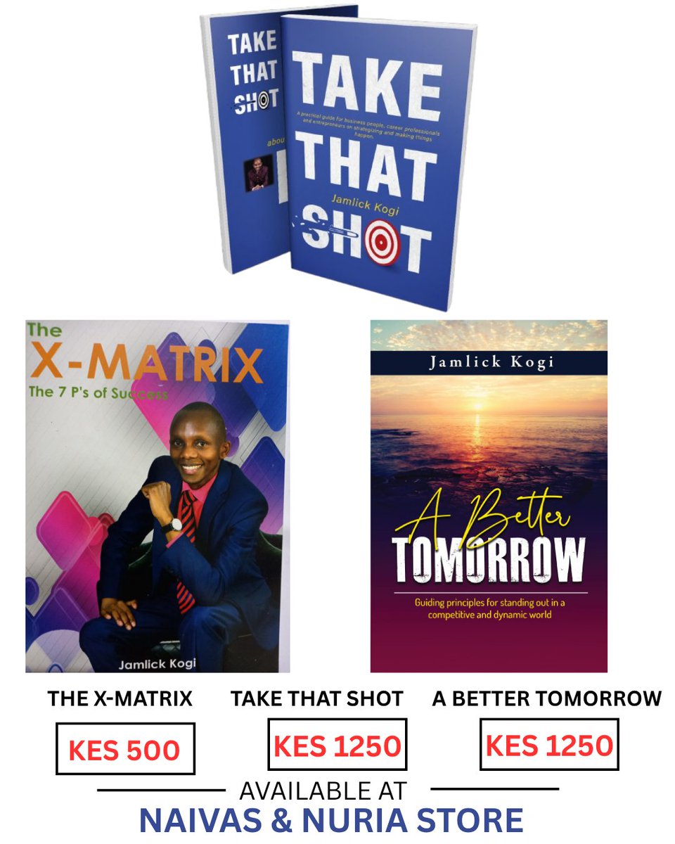McKogi's tweet photo. Three books. Three different lessons each offering something valuable for your journey  whether you're looking for a push to take action, a better direction, or a new perspective.
Order your autographed pack of three books today and start your journey of transformation. https://t.co/WMxCU41r3g