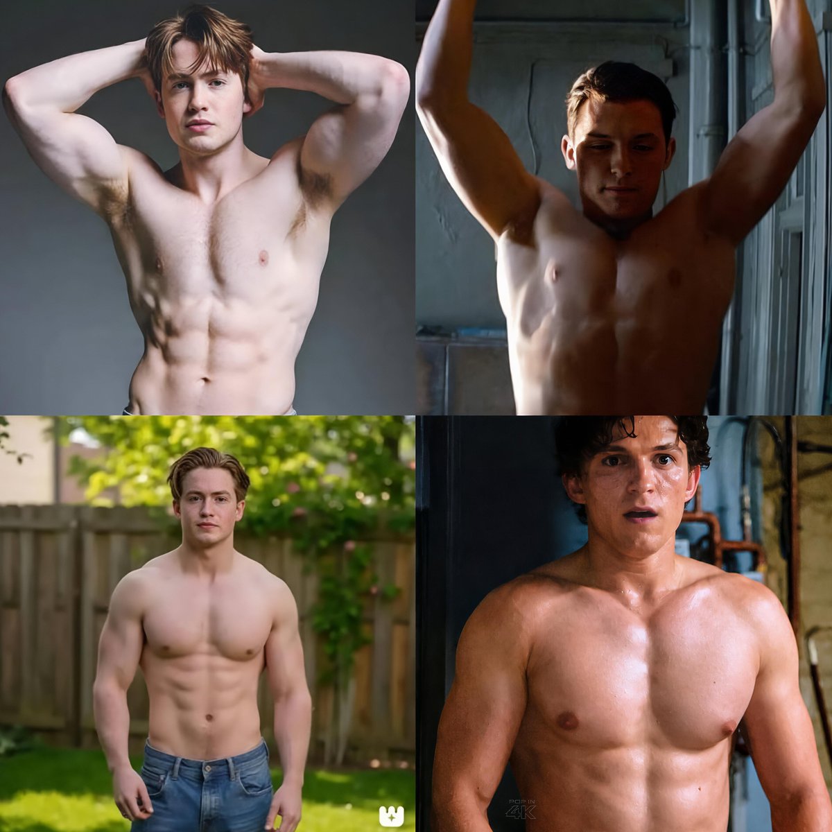 gladyzbabe's tweet photo. Kit Connor or Tom Holland ??!? https://t.co/BxLKcOPD61