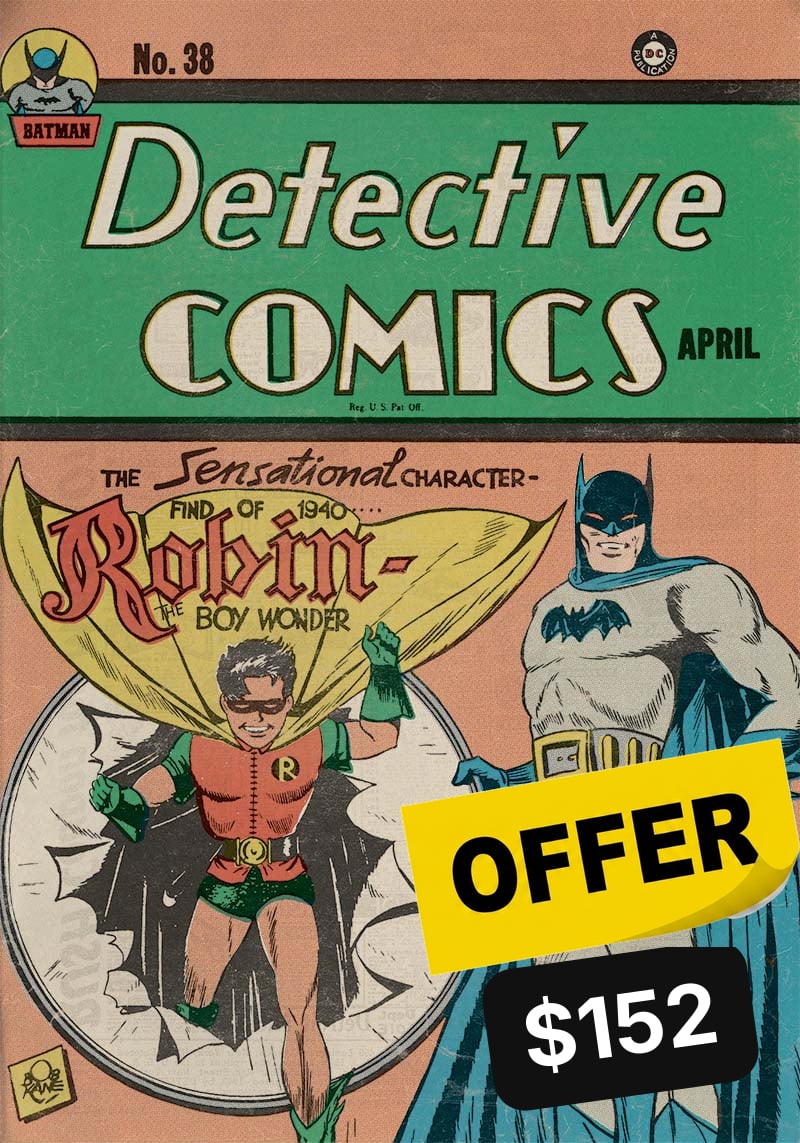 dcdigitalart's tweet photo. 🎯 $152 Offer on Detective Comics (1937-2011) #38 (0/675)

🔵 RARE

🙋 From: HR5A…3zGH https://t.co/Rrke3M3CAY