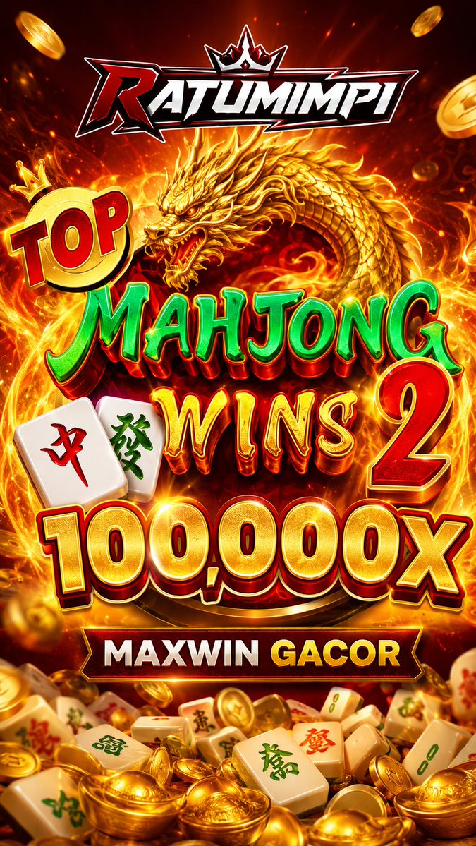 Ratumimpi1's tweet photo. Mahjong Wins 3 hadir dengan Black Scatter dan multiplier yang bikin gameplay semakin seru. Nikmati keseruan Mahjong Wins 3 dan eksplorasi berbagai fiturnya hari ini!

https://t.co/TDGSq1lph0

#MahjongWins3 #SlotGacor #IndoGame #Indonesia #SitusGacor https://t.co/K0y3EngdTw