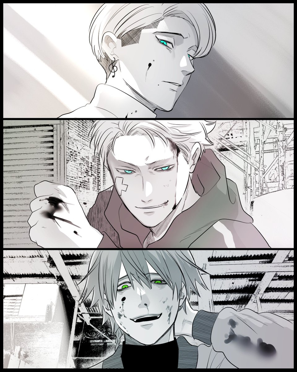 br_sss921's tweet photo. 悪い顔３選③(リクエスト消化) https://t.co/T7xX2ahlNN