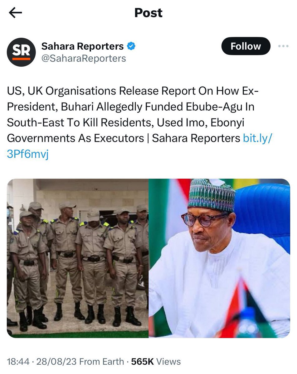 HenryCh20512046's tweet photo. @IfeomaIgbotic If you talk you will be a target but they are proud to be one Nigeria fools https://t.co/gfhoIGF7bY