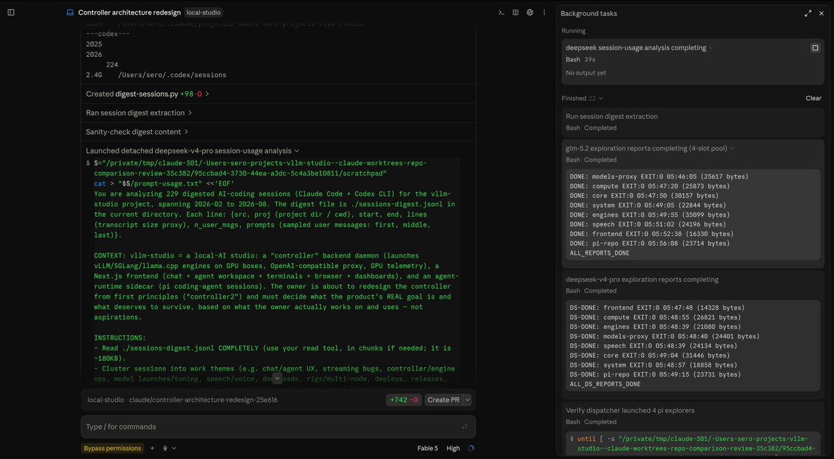 0xSero's tweet photo. Cut your Claude/Codex token usage with this one trick

1. Download https://t.co/sxGYmdolH6 (free & oss)
2. Drop 20$ in https://t.co/auNHh6Y6CR 
3. Make a skill called delegate-wave 
4. In Agents.md note: "always use delegate wave"

"Use pi in tmux with deepseek-v4-pro/deepseek-v4-flash" All read, discovery, and changes should be delegated to pi. Your role is to review and delegate"

95%+ reduction in costs