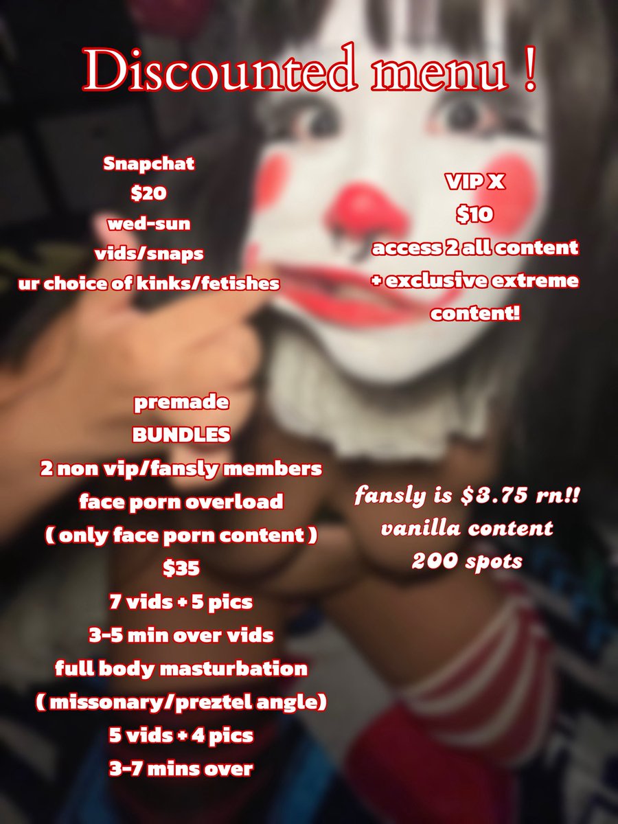 urclownfunholes's tweet photo. need to make a quick $300 !  all my paysites r linked 2 my linktree in my bio! :0 🖤 https://t.co/vwWKy7p1hT