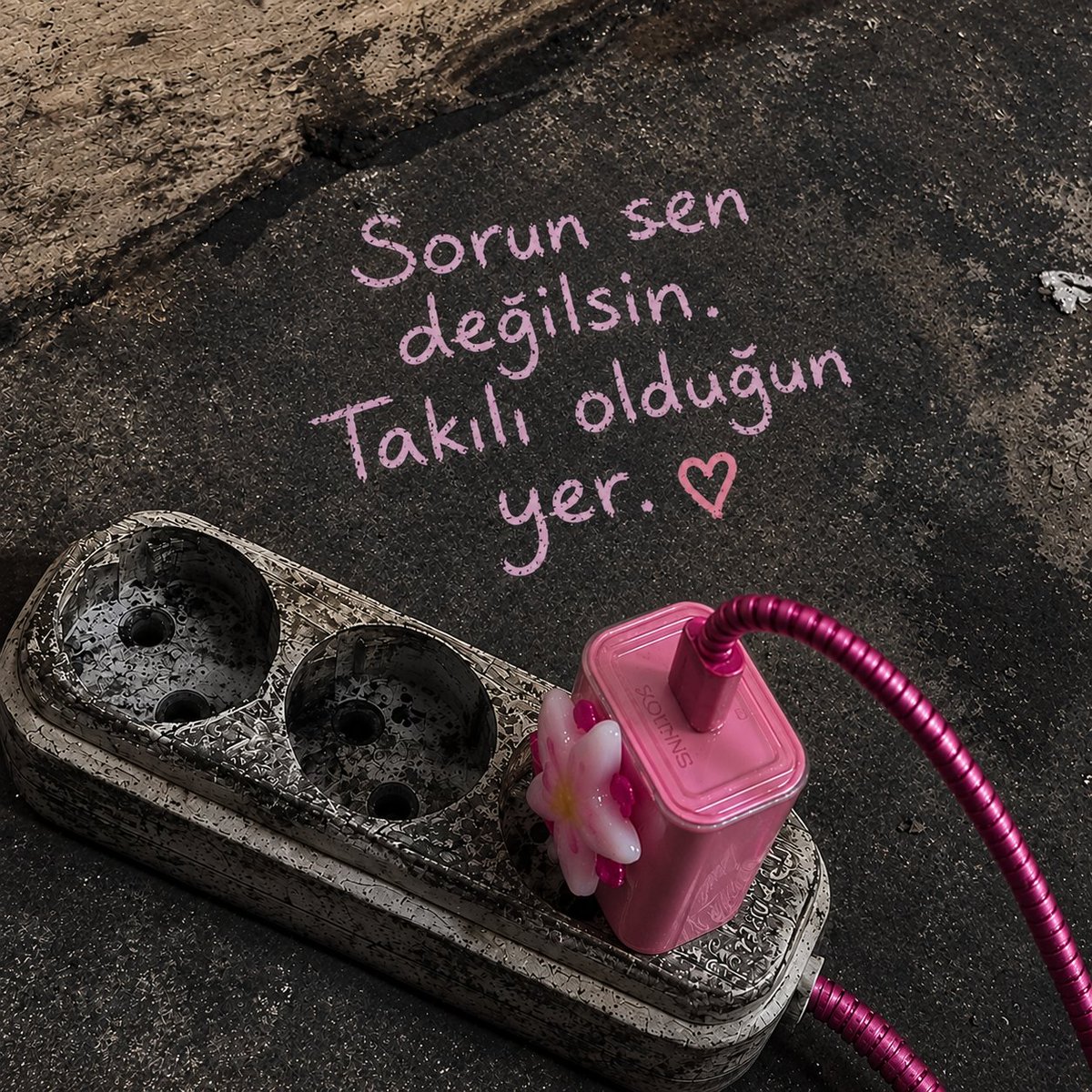yamurkimki's tweet photo. “Bazen kendini değil, bulunduğun yeri değiştirmek gerekir.” https://t.co/ZmjrXoVOZW