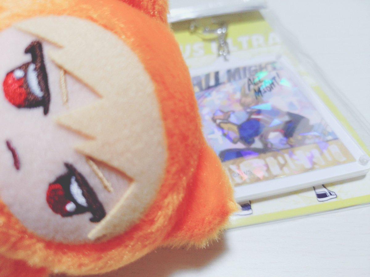_AOpi_'s tweet photo. オールマイトのキーホルダー買ったょ✌️ https://t.co/QLyTnJN3LG