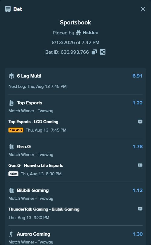 stakehighroller's tweet photo. $117,752 on 6 legs at 6.91x. Diamond hands.

#WorldCup #EsportsWorldCup Tail this bet https://t.co/Q1eLR76PB9 https://t.co/lNH36iT7nX