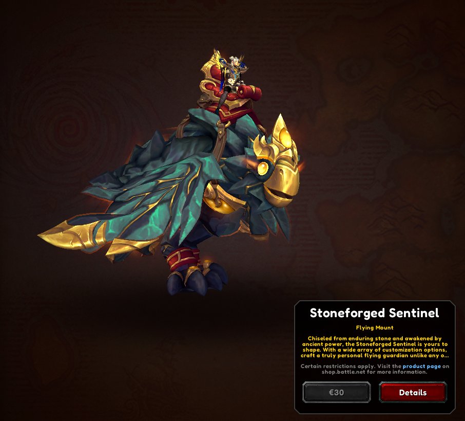 miichiwi's tweet photo. ✨ SORTEO de Centinela de forja de piedra ✨

El parche 12.1 "La maldición de Ula'tek" ya está activo y gracias a @Warcraft_ES tengo la oportunidad de daros esta nueva montura de dragonriding y además customizable.

Para participar: 
☑️ Follow 
🤍 Like
🔂 Retweet 

#WoW_Partner

El ganador será escogido el día 16 de Agosto, ¡¡mucha suerte!! 🌸