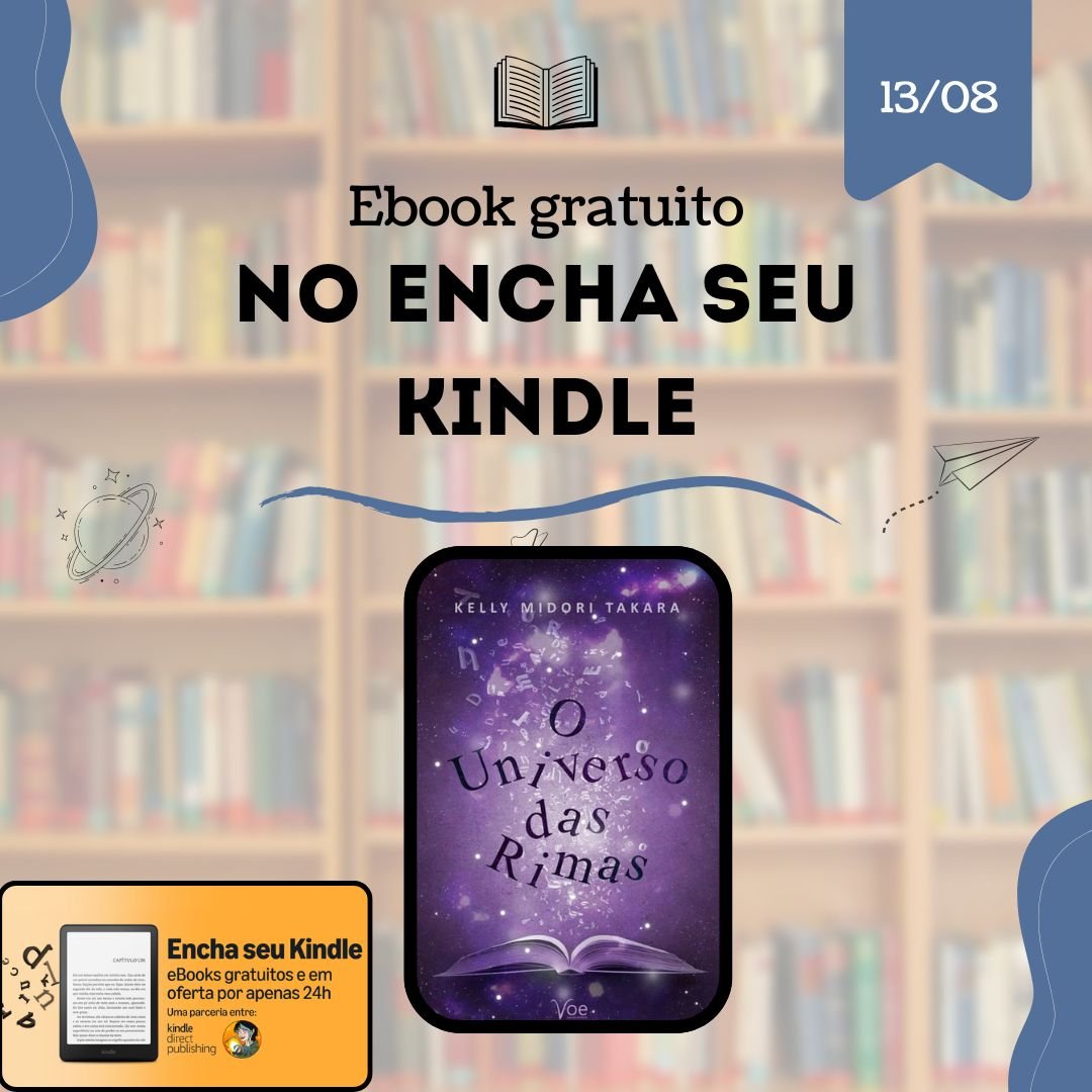 midorikelly's tweet photo. 📚✨ ENCHA SEU KINDLE! ✨📚 
O O Universo das Rimas está GRATUITO! 💜📖
Aproveite o Encha seu Kindle para conhecer meu livro de poesias, repleto de rimas, sentimentos, imaginação e muito carinho. ✨
É a oportunidade perfeita para colocar mais poesia no seu Kindle! 🥰
📱 Baixe https://t.co/jQO4TBeDL4