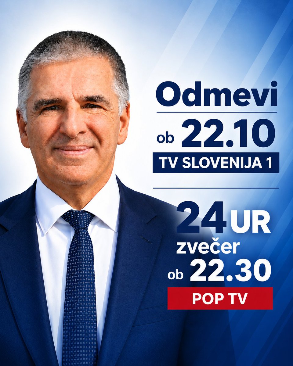 LotricMarko's tweet photo. Vljudno vabljeni k ogledu nocojšnjih večernih oddaj na @RTV_Slovenija in #POPTV.
Spregovoril bom o pripravi predlogov ukrepov in sprememb zakonodaje v okviru Strateškega sveta @vladaRS za gospodarstvo. https://t.co/lSeLZsc7EJ