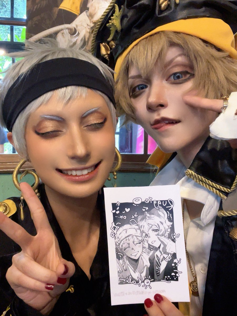 ele_cos_'s tweet photo. 台北で頂いたイラスト可愛くてﾊﾟｼｬﾘ🦦🐆 https://t.co/ep9xGBnE1e