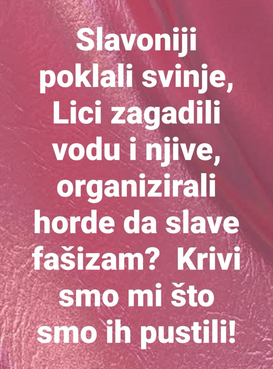 mery112016's tweet photo. Istina! https://t.co/kShBJ3v9jV