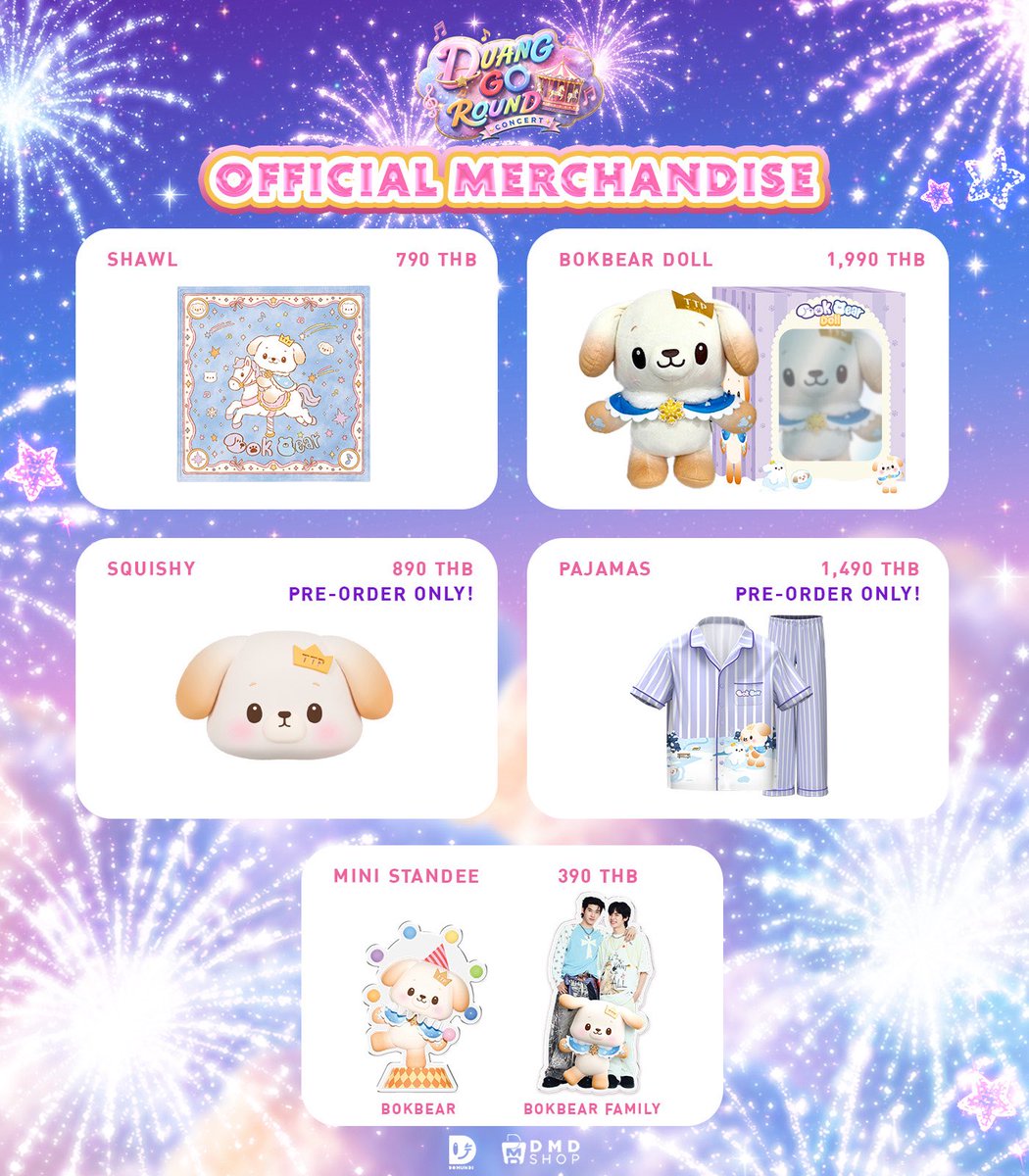 DomundiTV's tweet photo. พบกับ 𝗗𝗨𝗔𝗡𝗚 𝗚𝗢 𝗥𝗢𝗨𝗡𝗗 𝗢𝗙𝗙𝗜𝗖𝗜𝗔𝗟 𝗠𝗘𝗥𝗖𝗛𝗔𝗡𝗗𝗜𝗦𝗘 ในงาน 𝐃𝐔𝐀𝐍𝐆 𝐆𝐎 𝐑𝐎𝐔𝐍𝐃 𝐂𝐎𝐍𝐂𝐄𝐑𝐓 Presented by True5G 🎪✨️

🗓️ 15-16 AUGUST 2026   
⏰ FAST TRACK HOLDER  |  10:00 AM - 12:00 PM
⏰ GENERAL SALES  |  1:00 PM - 6:00 PM 
🛍️ MERCHANDISE BOOTH
📍 IMPACT ARENA MUANG THONG THANI
💳 Cash, Credit / Debit Cards, QR PromptPay, Alipay, and WeChat Pay are accepted.

💥 พิเศษ! เมื่อซื้อสินค้า Official Merchandise ครบทุก ๆ 2,500 บาท รับคูปอง 1 ใบ เพื่อลุ้นสิทธิ์ถ่ายภาพแบบ 1:1 หรือ 2:1 กับศิลปินที่คุณชื่นชอบ ( 15 รางวัล ) 

Receive 1 lucky draw coupon for every THB 2,500 spent on Official Merchandise for a chance to win an 1:1 or 2:1 Photo Session with your favorite artist. ( 15 Winners )

DUANG AT IMPACT SOON
#ด้วงจะโกราวน์แล้วนะเธอ
#DuangGoRoundConcert
#DuangGoRoundMerch
#domunditv