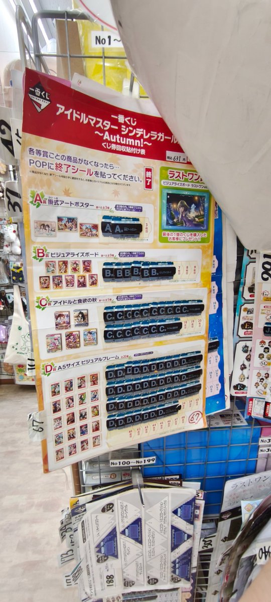Hatota_Chuo's tweet photo. 田舎の玩具屋あるある
ありえんぐらい昔の一番くじがまだ売れ残ってる https://t.co/NasVqsOVXk