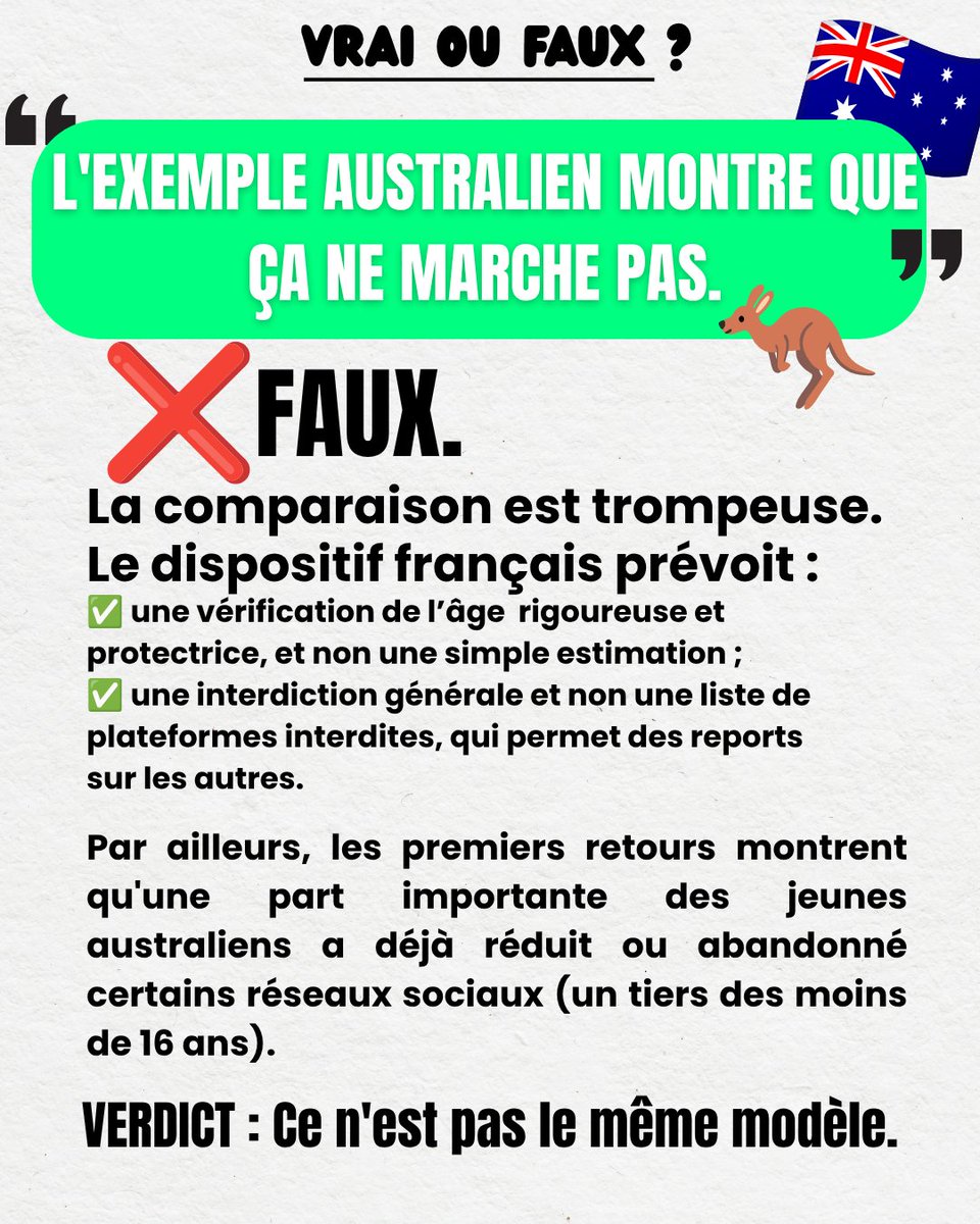 Laure_Miller's tweet photo. Quelques semaines après le vote de la loi sur l'interdiction des réseaux sociaux aux moins de 15 ans et quelques jours avant son entrée en vigueur, voici quelques réponses aux principales critiques présentes dans le débat public ! https://t.co/JnLxdzCn4B
