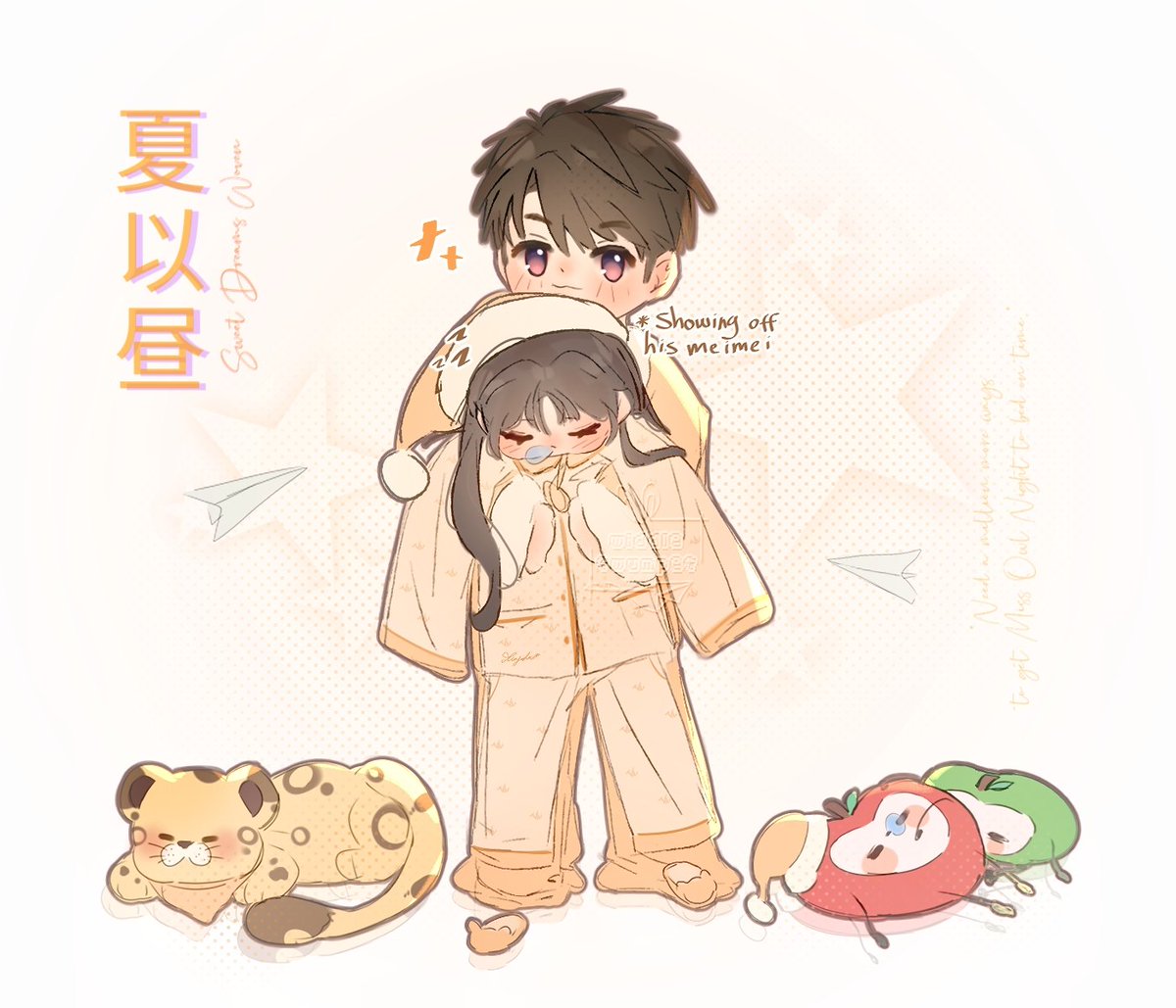 widdletwumpet_'s tweet photo. Be nice everyone, he got something to show u 🍎🍏 #夏以昼 #caleb #loveanddeepspace https://t.co/edOzouF96N