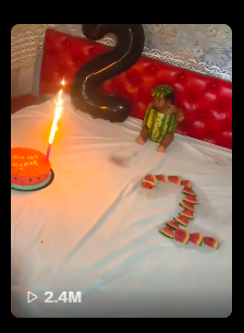 smkrsol's tweet photo. FOUND POSSIBLY THE NEXT BIG BABY RUNNER

This baby Xhynet has blown up on TIKTOK, and has gathered over 3M views in just a few days.

He is wrapped in a watermelon like a watermelon suit for his 2nd month birthday.

https://t.co/siOPBPkgGR https://t.co/ewG0Ccz6Eb