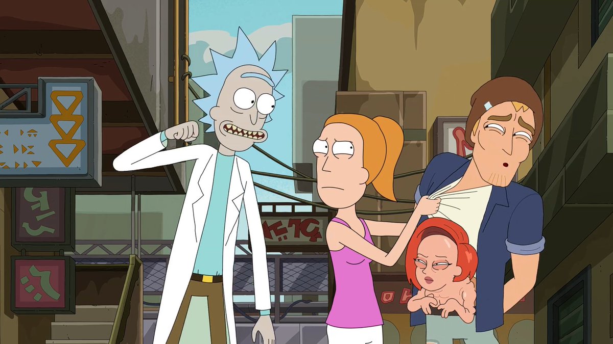 1xkidds's tweet photo. rick being so protective of summer is making me smile https://t.co/QRDQEhrWG1