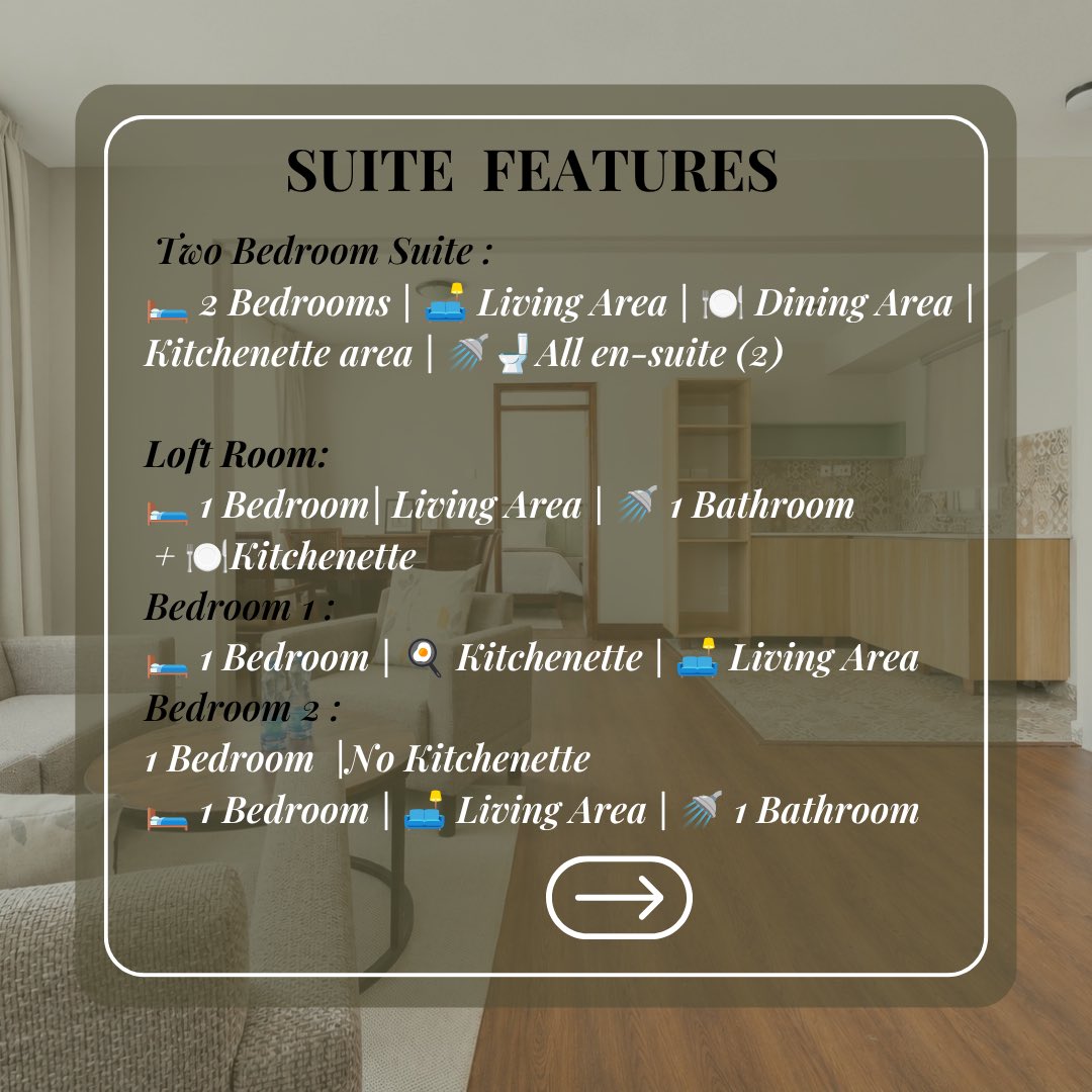 thayu_house's tweet photo. From cosy suites to spacious cottages, we’ve got spaces designed for different kinds of stays.

Which would you choose  Suite or Cottage? 

📞0727 832 406
📩 Reservations@thayu.com 

#tigoni https://t.co/6Ke4uMch1z