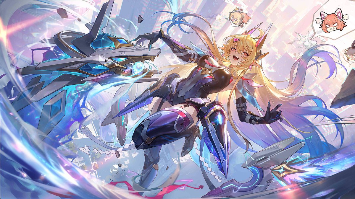 Ba____kun's tweet photo. MLBB

威力者スキンシリーズ新メンバー

威力者スキンver5.0

「セリナ＆アイーダ」
新スキンフルイラストアートワークが
公開されました！！！！！ https://t.co/JWIiJYwAr8
