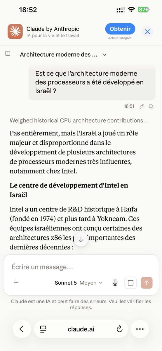 Aliibntaha's tweet photo. @Fouad93 @grok Mon frère sans Israël y’a pas de META. Et nous comme on est des schizophrènes on utilise aussi la technologie sioniste de Tel Aviv dont on est dépendant au quotidien… 
Qu’Allah nous facilite les frères https://t.co/22Th6EaFpV