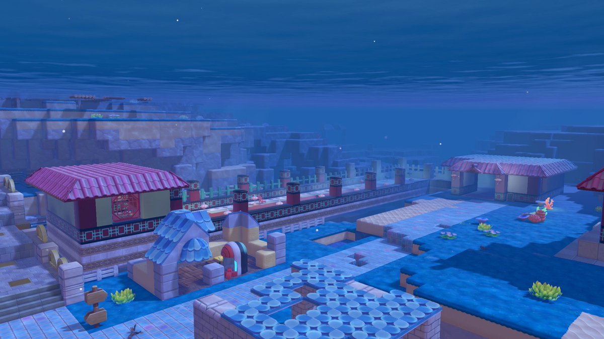 vt_kon's tweet photo. 海底からの浮上（位置は３マス奥にずらした）
#NintendoSwitch2 #ぽこポケ #ぽこあポケモン https://t.co/vHpnLboBLV